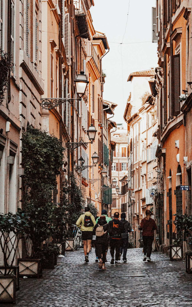 Running or Power Walking Tour in Rome with Breakfast