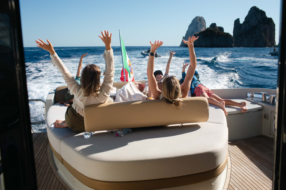 Deluxe Amalfi Coast Sunset Yacht Cruise with Aperitif