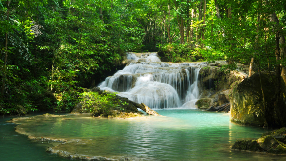 Kanchanaburi - Historical Bridge & Erawan Waterfall