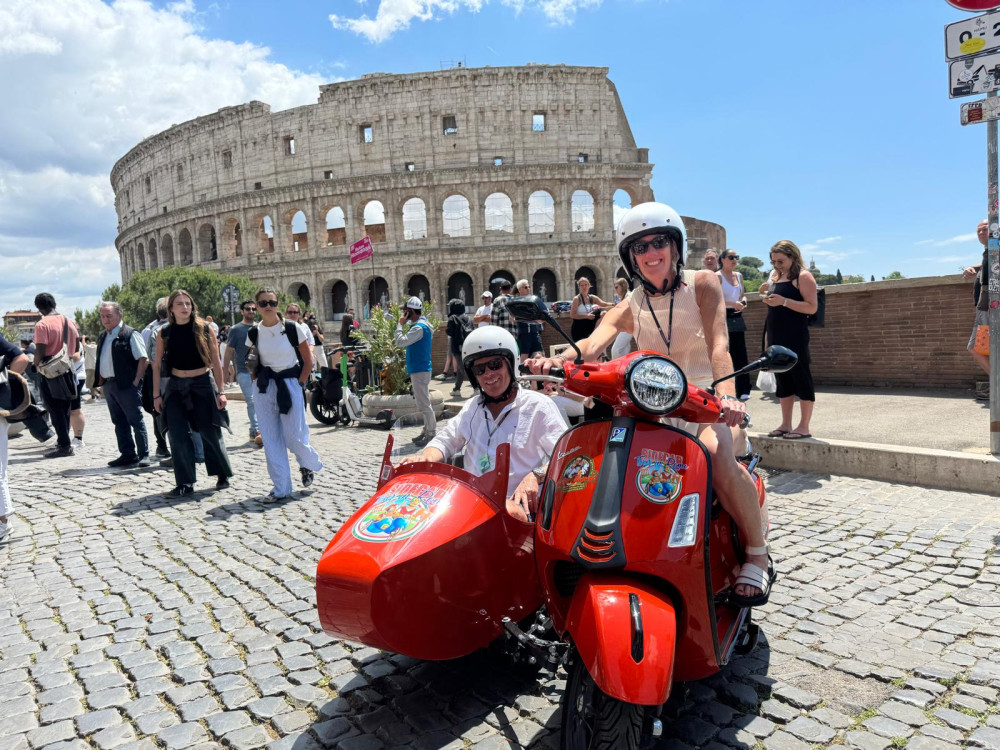 Rome in Golf Cart