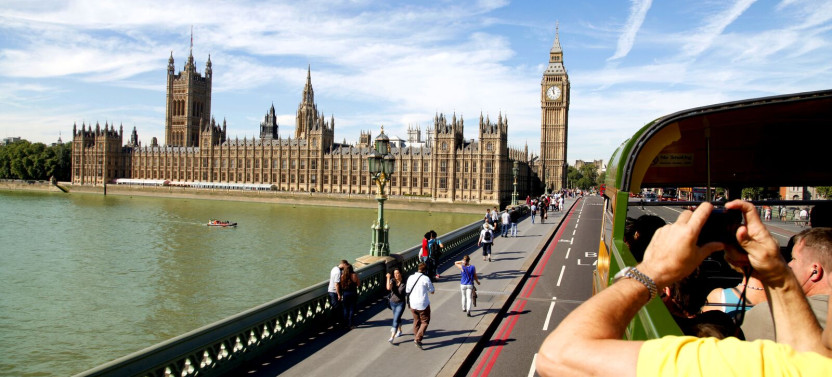 Open Top London Double Decker Bus Tour