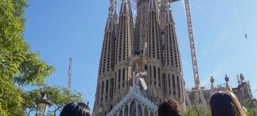 Fast Track: Park Güell & Sagrada Familia Guided Tour with Tower Access