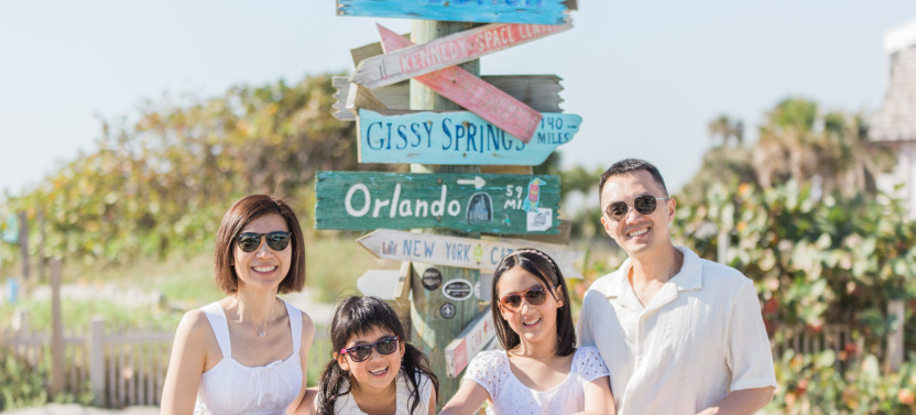 Orlando - Private Family Photoshoot with a Kid-Friendly Local Photographer