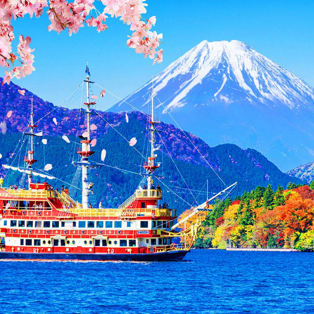 Mt. Fuji Tour with Hakone Ropeway, Owakudani, Lake Ashi and Oshino Hakkai