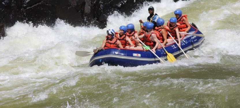 Half Day Zambezi White Water Rafting (AM & PM Options)