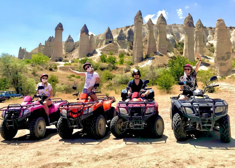 Cappadocia : ATV Safari Tour in Cappadocia Valleys