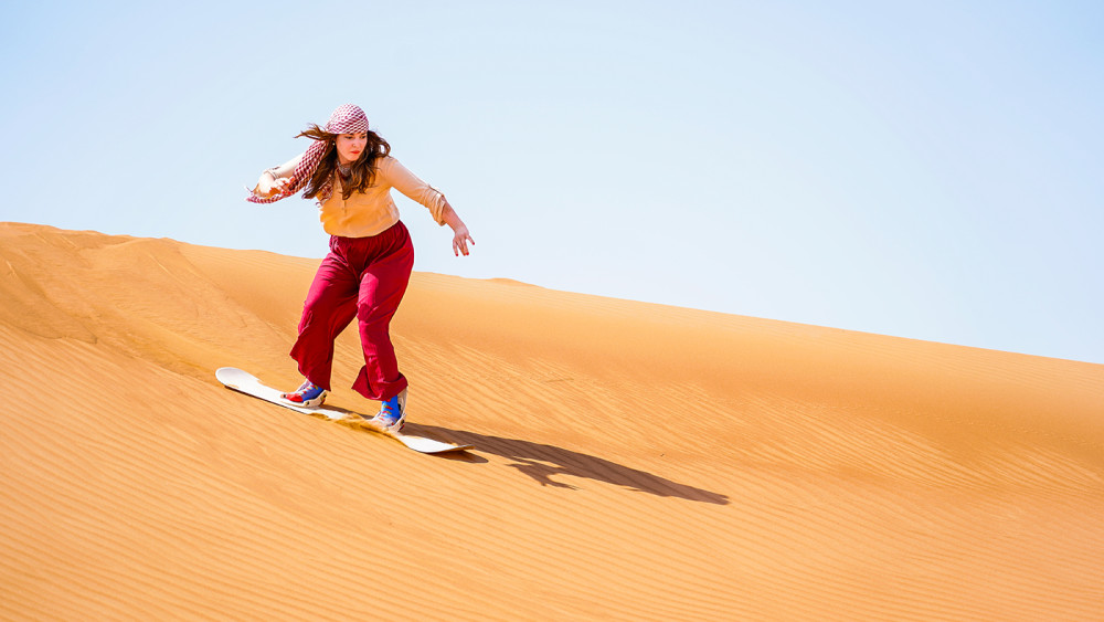 Dubai: Sandboarding, Camel Ride and Red Dune Bashing Safari