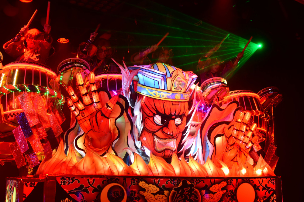 Legendary Japan in Light, Sound, and Floats