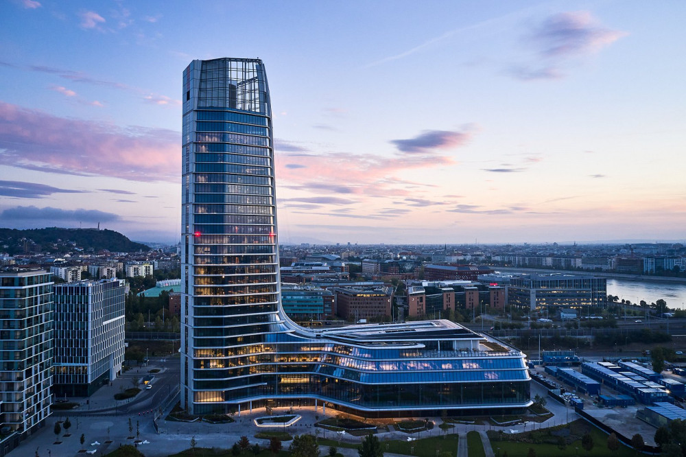 Budapest: Mol Campus SkyDeck Entrance Ticket
