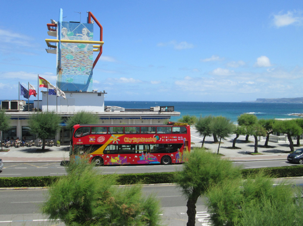 Hop-On Hop-Off Bus and Train Santander 24-hour Ticket