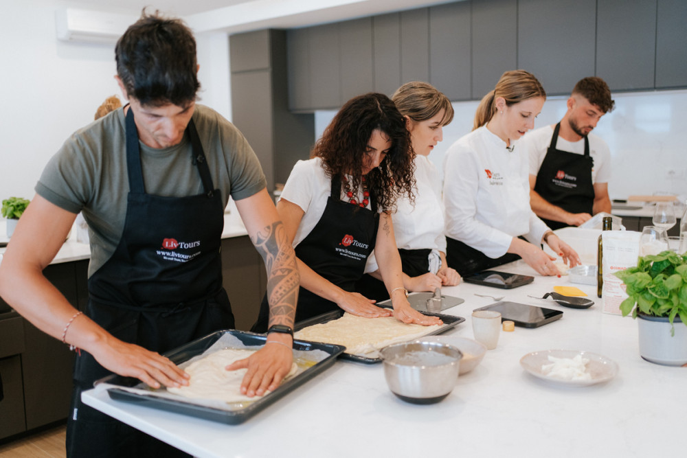 Pizza, Suppli & Sweet Treats:Semi-Private Cooking Class with Chef