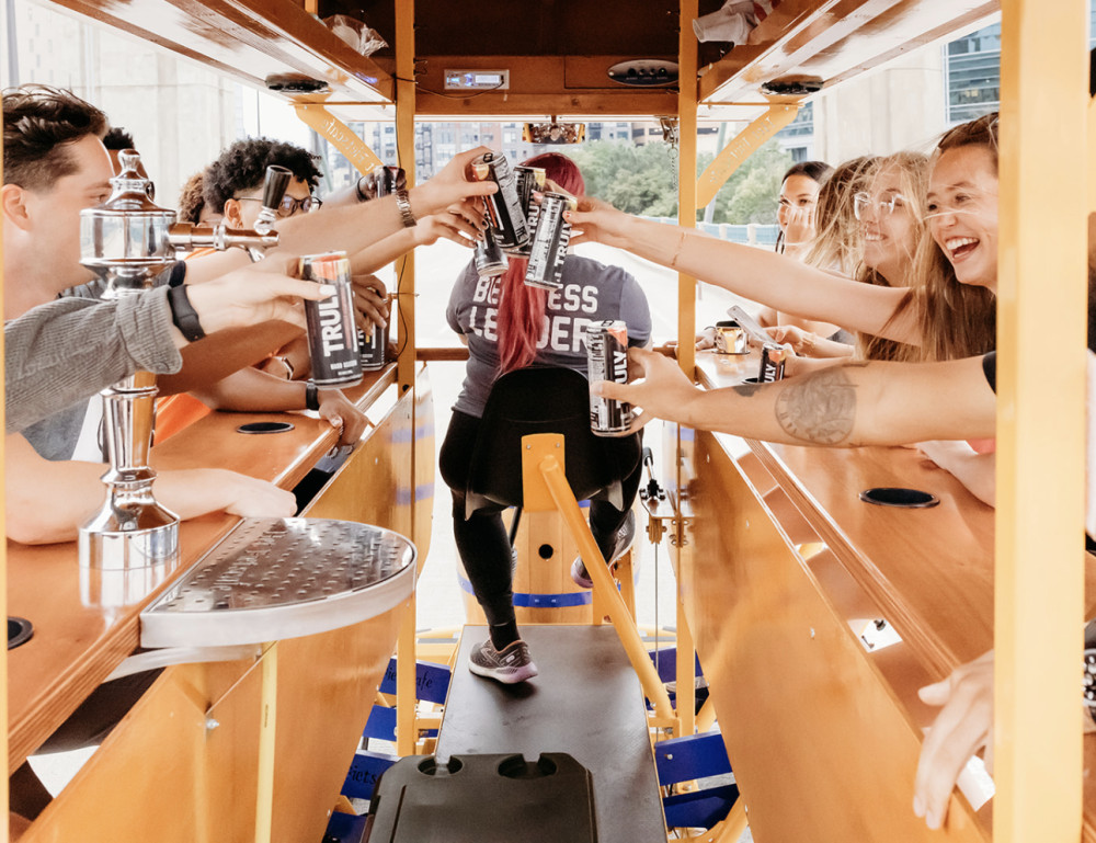 Wynwood Graffitti Bar Crawl: Individual Seats Pedal Pub