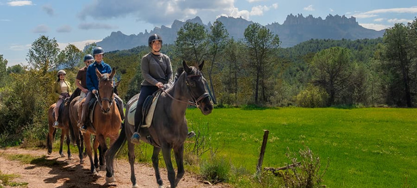 Small-Group Horseback & Monastery Tour in Montserrat Natural Park