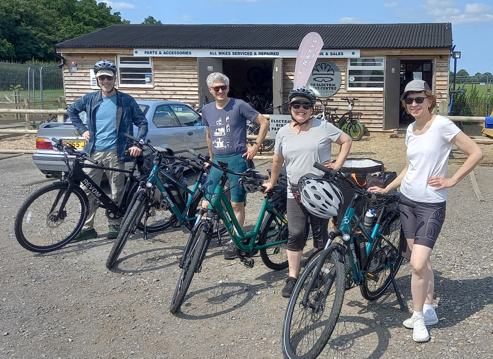 Self Guided E-Bike Tour with Wine Tasting from Headcorn Aerodrome