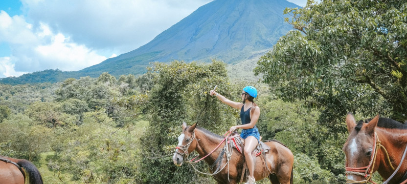 Horseback Riding to the Arenal Volcano