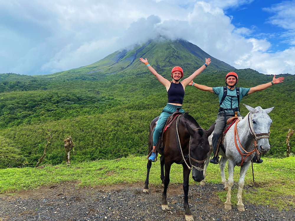 Horseback Riding to the Arenal Volcano