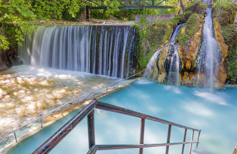 Private Escape to Loutra Pozar & Edessa Waterfall