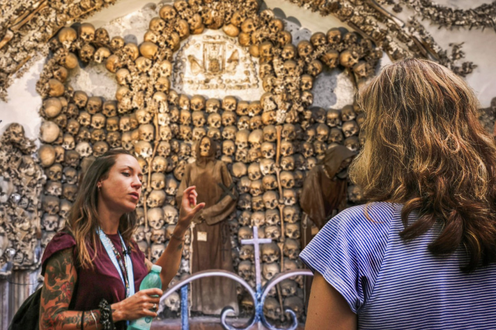 Rome Catacombs & Capuchin Crypts Tour with Transfer Between Sites