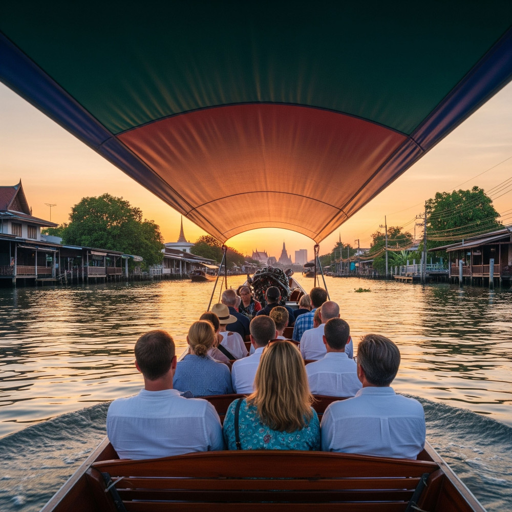 Ancient Canal & Sunset Rooftop Experience