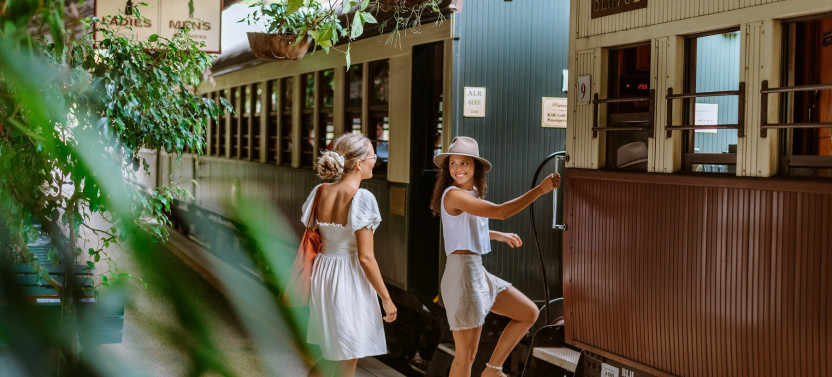 Waterfall, Wetlands and Scenic Rail Guided Day Tour from Cairns