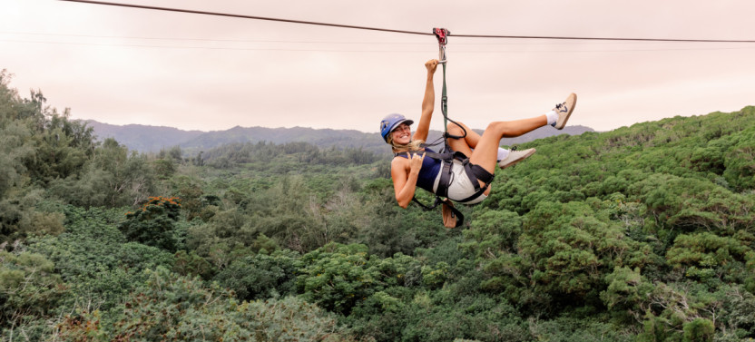 Keana Farms Zipline Tour: 8-Line Zipline Adventure on Oahu's North Shore