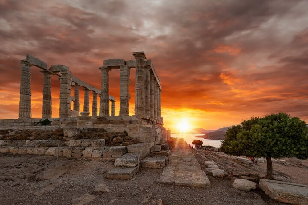 Private Cape Sounion Sunset Trip with Temple of Poseidon Visit