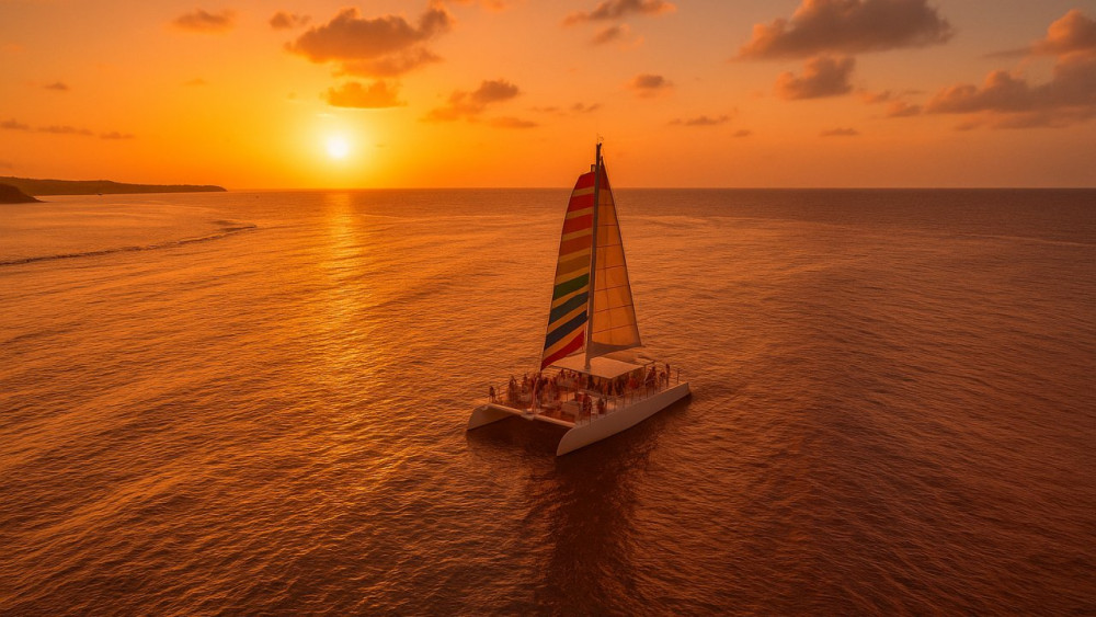 Catamaran Sunset Cruise with Drinks & Snacks