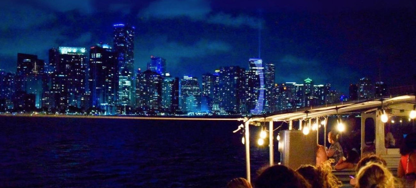 Miami Champagne Cruise and Skyline City Lights