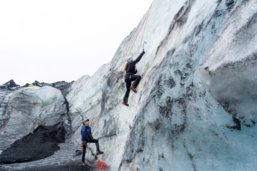 Solheimajökull Blue Ice: Glacier Hike & Ice Climb