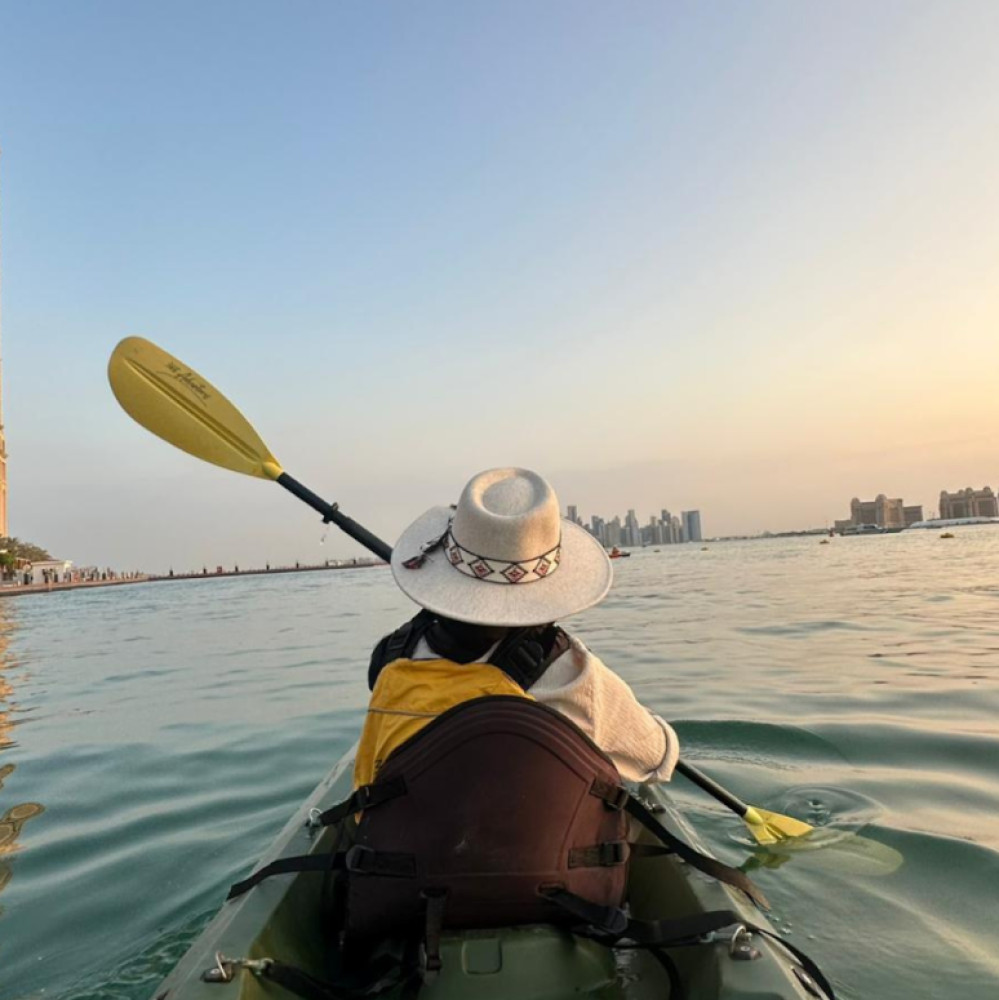 The Pearl Kayaking Experience - Paddling through Porto Arabia