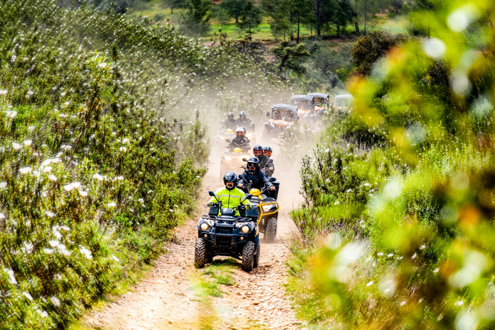 Full Day Quad Tour In Albufeira + Lunch Included