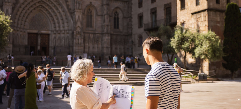 Private Expert-led Gothic Quarter Tour with Barcelona Cathedral