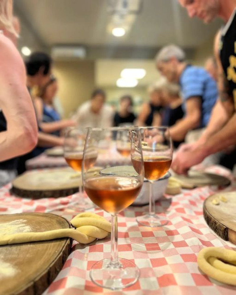 Lecce: Tagliatelle & Vino, Pasta Class & Wine