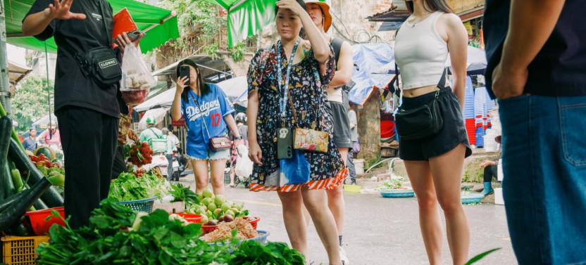 Hanoi Cooking Class with Market Tour & Hotel Transfers