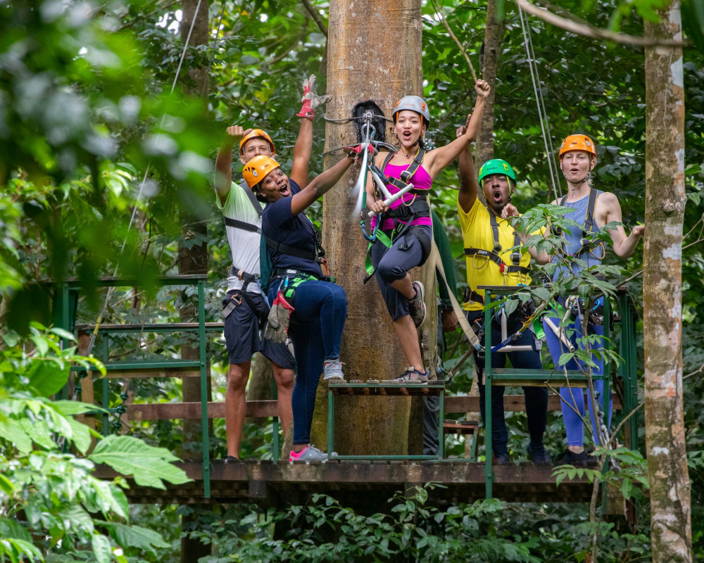 Adrena-Line Zipline Adventure – St. Lucia