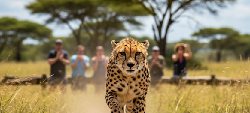 Ann Van Dyk Cheetah Centre Tour from Johannesburg or Pretoria