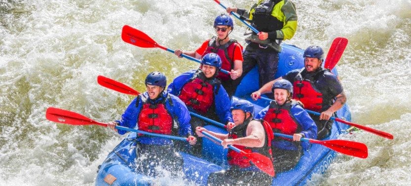 Upper Clear Creek Intermediate Whitewater Rafting near Denver