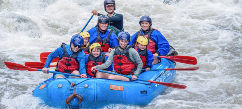 Beginner Whitewater Rafting on Historic Clear Creek near Denver