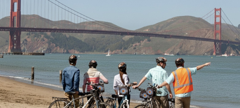 Golden Gate Bridge to Sausalito Guided Bike Tour,country United States