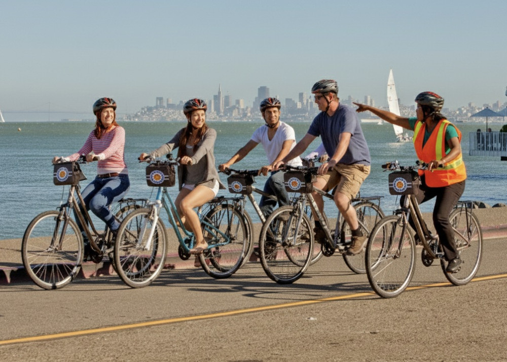 Golden Gate Bridge to Sausalito Guided Bike Tour