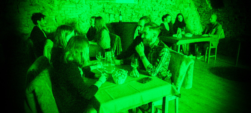 Audioguided Wine Tasting In The Dark! Taste 4 Slovak Wines in Bratislava