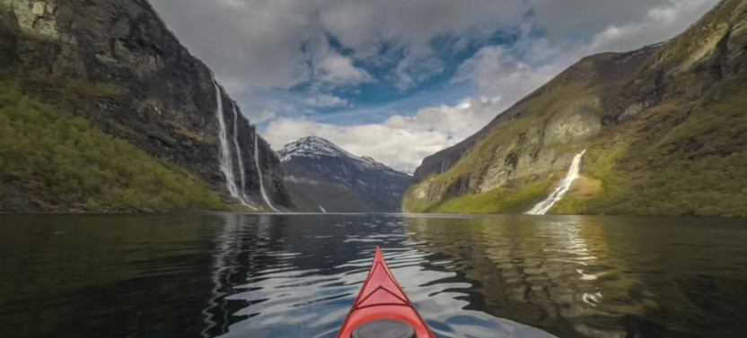 Single Kayak Rental from Geiranger
