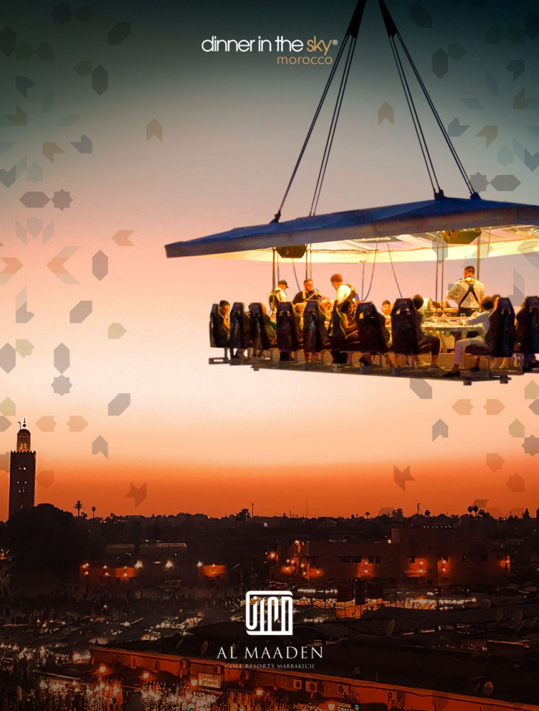 Dinner In The Sky Marrakech