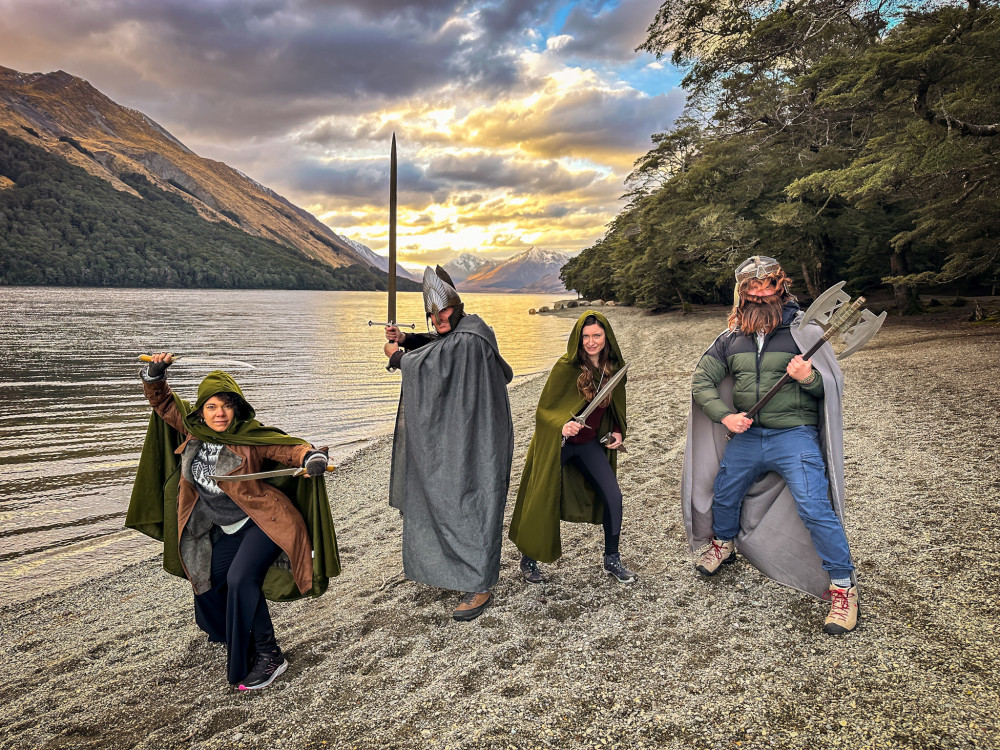 Shared Group Mavora Lakes Middle Earth Adventure