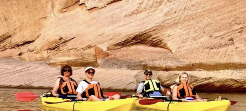 Lake Powell Kayak & Water Antelope Canyon Guided Tour