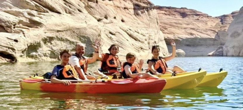 Lake Powell Kayak & Water Antelope Canyon Guided Tour