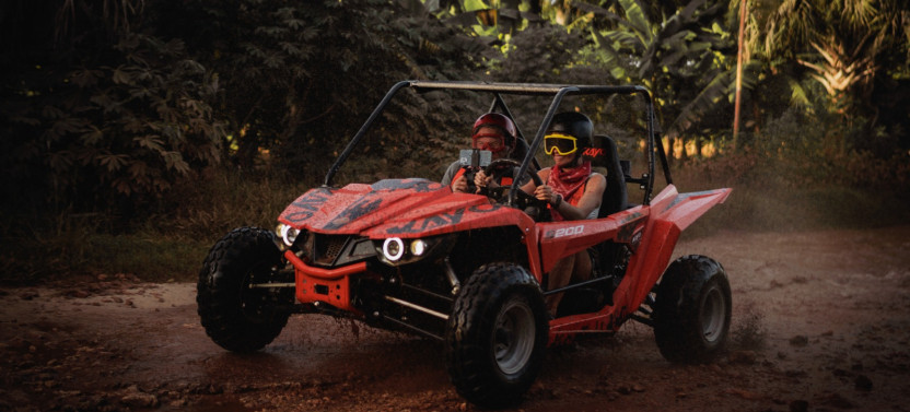 Premium Combo Tour: Buggy, Taino Park, Cenote, and Catamaran Snorkeling