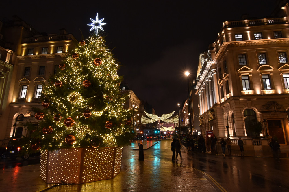 Private Christmas Lights Walking Tour of London