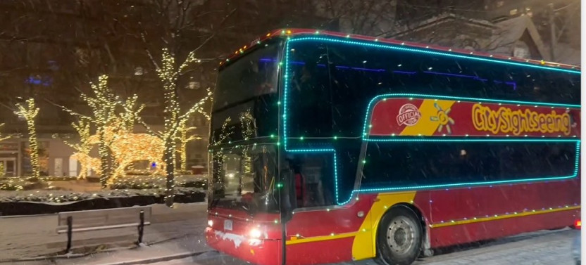 Toronto Festive Lights Double Decker Bus Tour