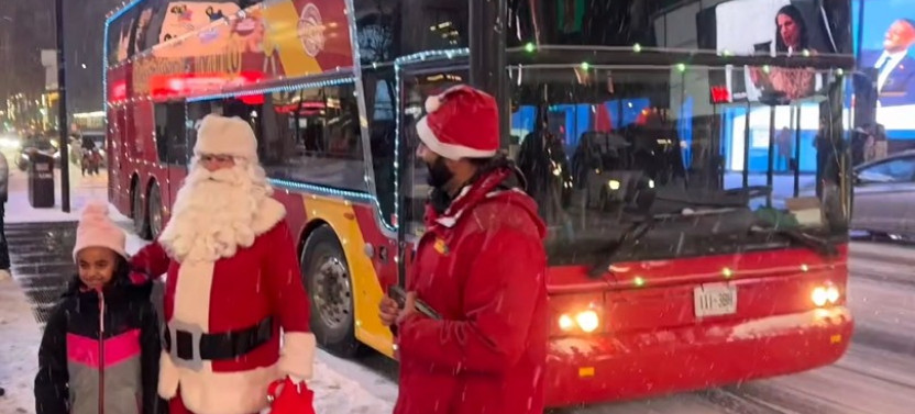 Toronto Festive Lights Double Decker Bus Tour
